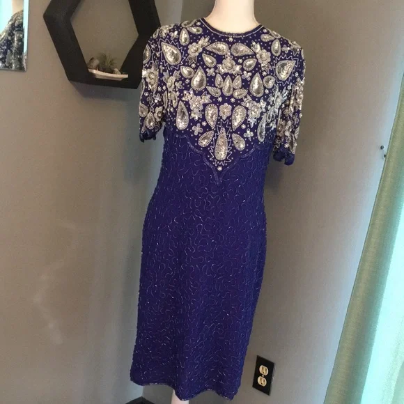 laurence kazar beaded dress Vintage Blouse  Rizzo's PTP 40 Laurence Kazar | Dresses |